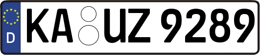 KA-UZ9289