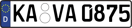 KA-VA0875