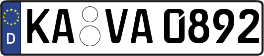 KA-VA0892