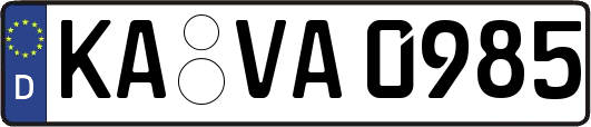 KA-VA0985