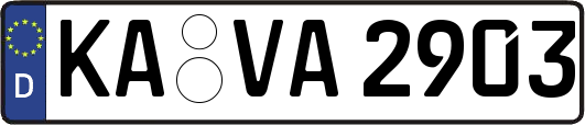 KA-VA2903