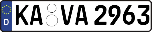 KA-VA2963