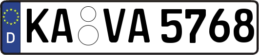 KA-VA5768