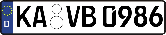 KA-VB0986