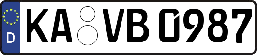 KA-VB0987