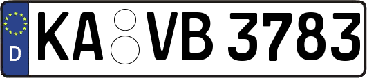KA-VB3783