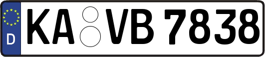 KA-VB7838
