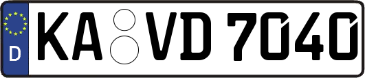 KA-VD7040