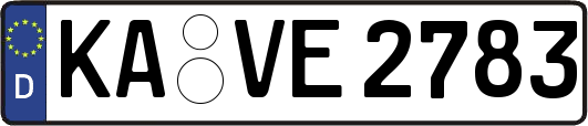 KA-VE2783