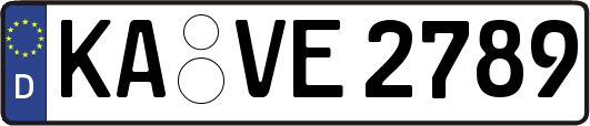 KA-VE2789