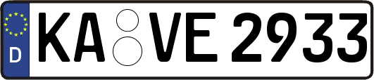 KA-VE2933