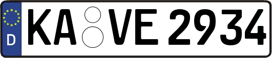 KA-VE2934