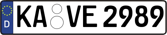 KA-VE2989