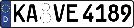 KA-VE4189
