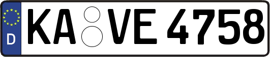 KA-VE4758