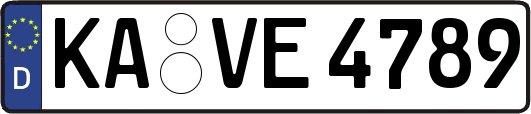 KA-VE4789