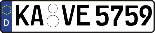 KA-VE5759