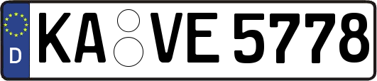 KA-VE5778