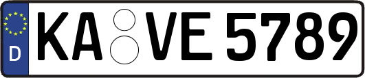 KA-VE5789