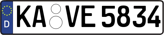 KA-VE5834