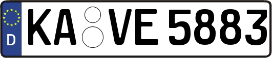 KA-VE5883