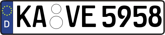 KA-VE5958