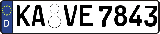 KA-VE7843