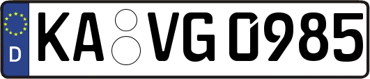 KA-VG0985