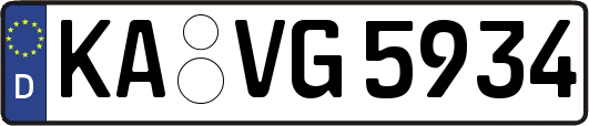 KA-VG5934