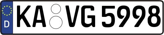 KA-VG5998