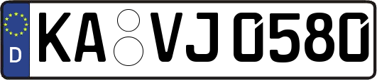 KA-VJ0580