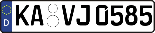 KA-VJ0585