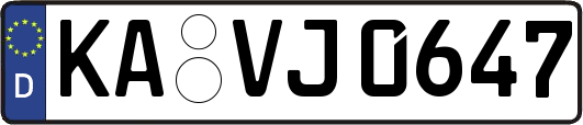KA-VJ0647