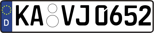 KA-VJ0652