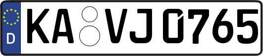 KA-VJ0765
