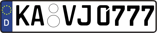 KA-VJ0777