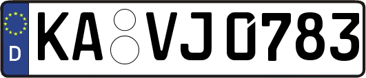 KA-VJ0783
