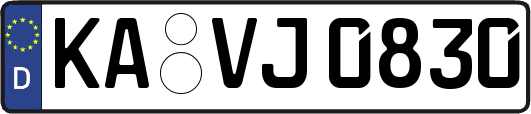 KA-VJ0830