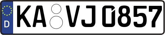 KA-VJ0857