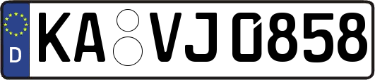 KA-VJ0858