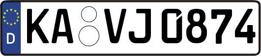 KA-VJ0874