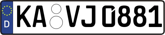 KA-VJ0881