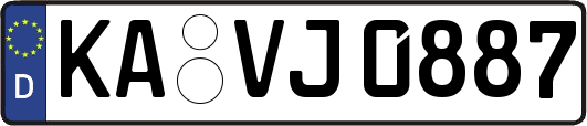 KA-VJ0887