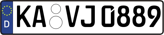 KA-VJ0889