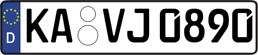 KA-VJ0890