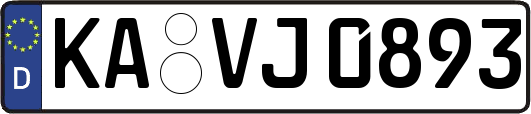 KA-VJ0893