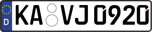 KA-VJ0920