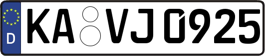 KA-VJ0925