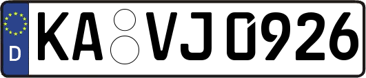 KA-VJ0926