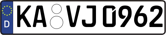 KA-VJ0962